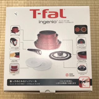 ティファール(T-fal)のティファール インジニオ・ネオ IHルビー・エクセレンスセット9(鍋/フライパン)