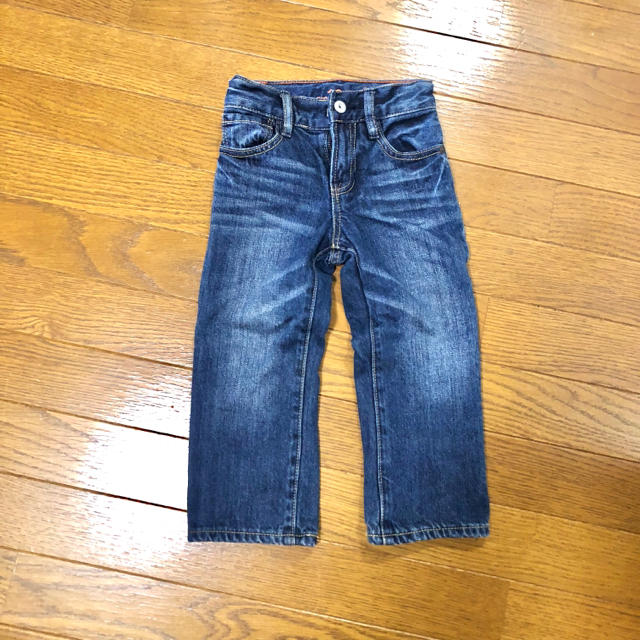 GAP(ギャップ)の美品 コットン裏地付き 暖かいデニム キッズ/ベビー/マタニティのキッズ服男の子用(90cm~)(パンツ/スパッツ)の商品写真