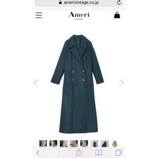 アメリヴィンテージ(Ameri VINTAGE)のLITTLE FLARE LONG COAT(ロングコート)