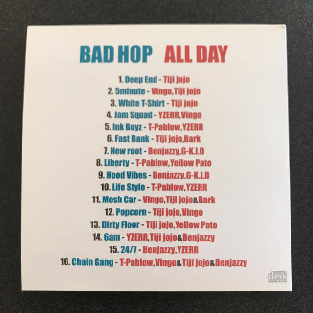 BADHOP ALLDAY