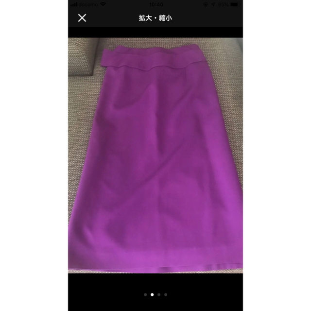 LE CIEL BLEU(ルシェルブルー)のルシェルブルー スカート レディースのスカート(ひざ丈スカート)の商品写真