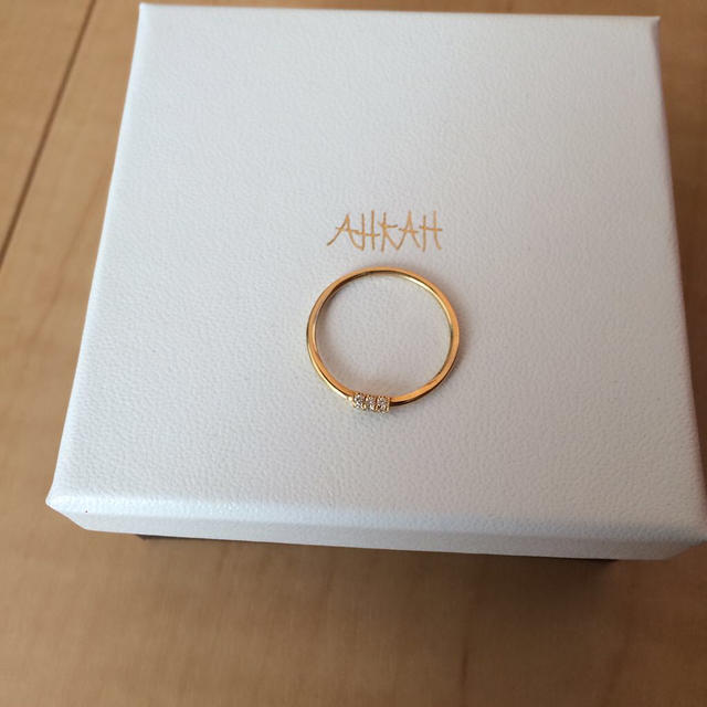 AHKAH(アーカー)のAHKAH ホワイトナイトファインリング レディースのアクセサリー(リング(指輪))の商品写真