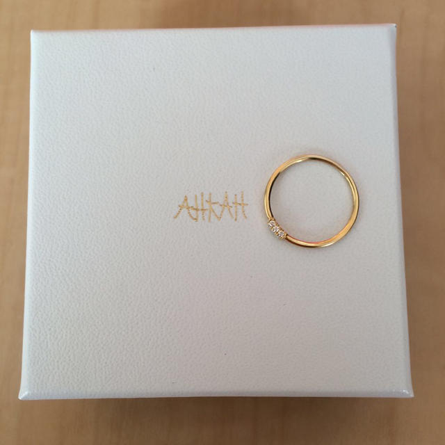 AHKAH(アーカー)のAHKAH ホワイトナイトファインリング レディースのアクセサリー(リング(指輪))の商品写真