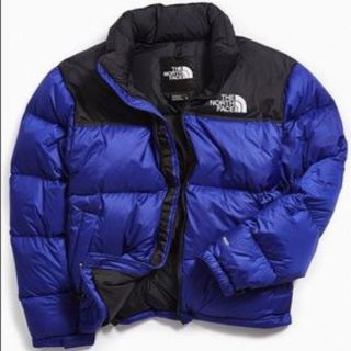 ザノースフェイス(THE NORTH FACE)のthe north face ヌプシ 青(ダウンジャケット)