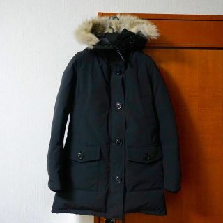 カナダグース(CANADA GOOSE)のカナダグース　ブロンテ ブラック サイズS(ダウンコート)