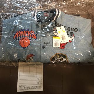 シュプリーム(Supreme)のsupreme NBA nike teams warm up jacket (Gジャン/デニムジャケット)