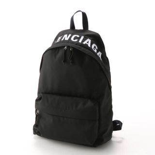 バレンシアガ(Balenciaga)のBALENCIAGA バレンシアガ  WHEEL NYL バックパック 黒(バッグパック/リュック)