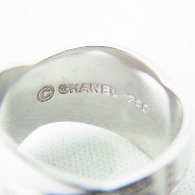 CHANEL(シャネル)のlove0128様CHANEL 750WG ダイヤリング 13号［f343-8］ レディースのアクセサリー(リング(指輪))の商品写真