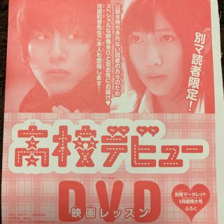 高校デビュー DVD 付録 道端純平 大野いと 菅田将暉(日本映画)