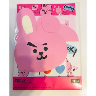 ボウダンショウネンダン(防弾少年団(BTS))のBT21  BTS COOKY レターセット(アイドルグッズ)