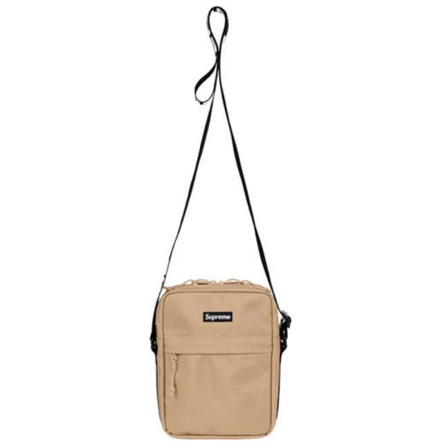 18ss Supreme Shoulder Bag tan