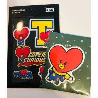 ボウダンショウネンダン(防弾少年団(BTS))のBT21  TATAステッカーセット(アイドルグッズ)