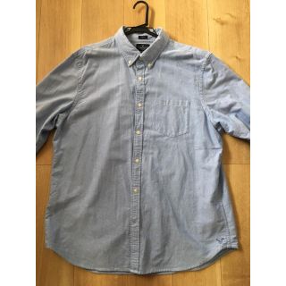 アメリカンイーグル(American Eagle)の■美品■アメリカンイーグル 長袖水色BD XL マーク有り(シャツ)