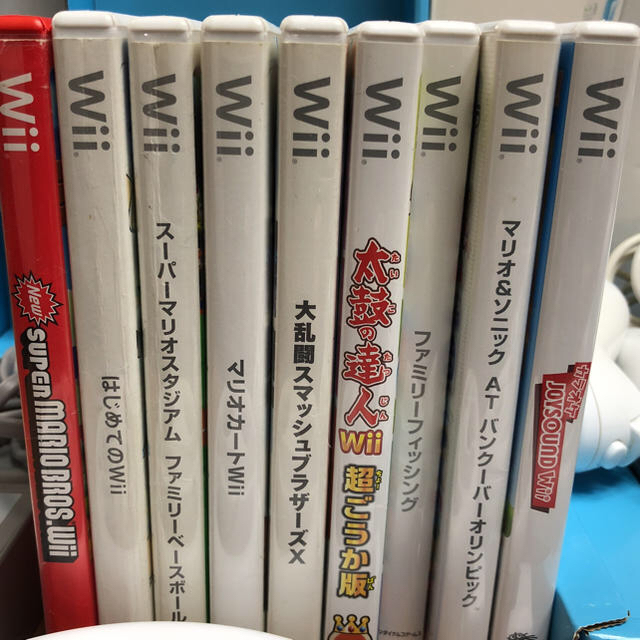 Wii 本体 ＋ ソフト9本、付属色々 1