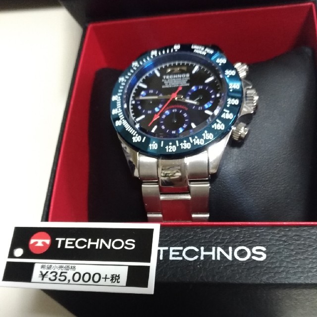 TECHNOS(テクノス)の【新品未使用】テクノス　腕時計 メンズの時計(腕時計(アナログ))の商品写真