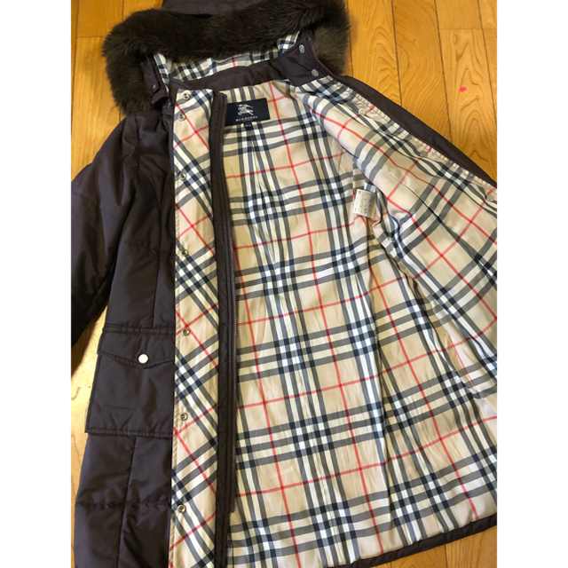 BURBERRY(バーバリー)の専用です！バーバリーロンドン ファー付きコート キッズ/ベビー/マタニティのキッズ服女の子用(90cm~)(コート)の商品写真