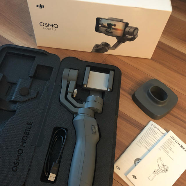 DJI OSMO MOBILE2 ジンバル スタビライザー  専用スタンド付きビデオカメラ