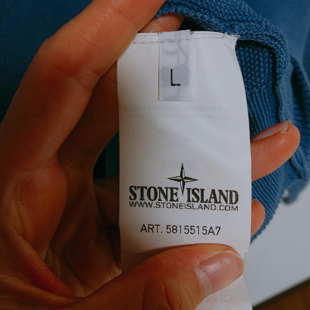 STONE ISLAND(ストーンアイランド)の最終値下げストーンアイランド 薄手のニット メンズのトップス(ニット/セーター)の商品写真