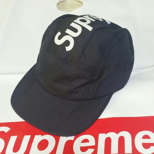 Supreme(シュプリーム)のsupreme cap ネイビー メンズの帽子(キャップ)の商品写真