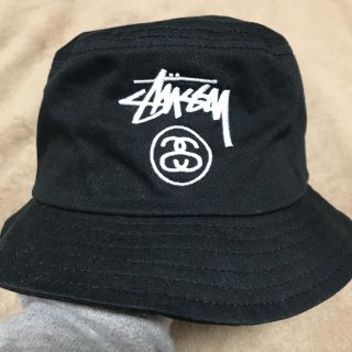 ステューシー(STUSSY)のステューシー stussy STUSSY バケットハット ブラック(ハット)