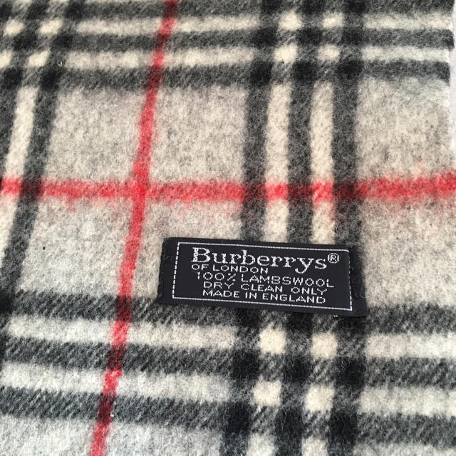 BURBERRY(バーバリー)のBurberrys of LONDON バーバリー ウール マフラー チェック メンズのファッション小物(マフラー)の商品写真