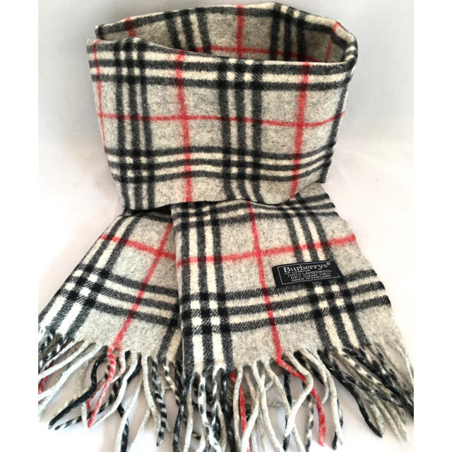 BURBERRY(バーバリー)のBurberrys of LONDON バーバリー ウール マフラー チェック メンズのファッション小物(マフラー)の商品写真