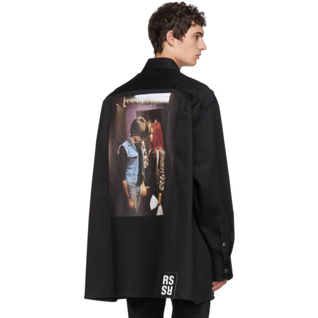 RAF SIMONS(ラフシモンズ)の正規品 18aw raf simons オーバーサイズシャツ  新品ラフシモンズ メンズのトップス(シャツ)の商品写真