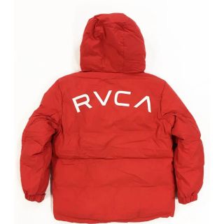 ルーカ(RVCA)のrvca  レッド  L  ラスト1点(ダウンジャケット)