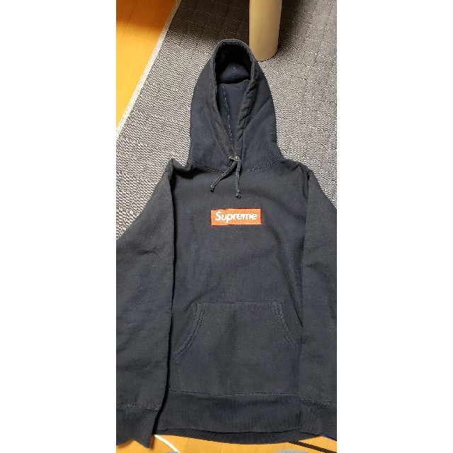 一流の品質 Supreme (ネイビー) シュプリームボックスロゴパーカー