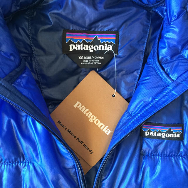 patagonia(パタゴニア)のパタゴニア patagonia マイクロパフフーディ XS メンズのジャケット/アウター(ダウンジャケット)の商品写真