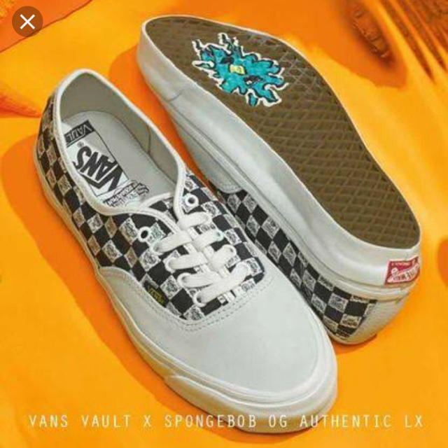 VANS - スポンジボブ×バンズオーセンティックSPONGEBOBVANSAUTHENTICの