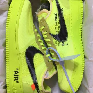 オフホワイト(OFF-WHITE)のthe ten off white af1 volt(スニーカー)