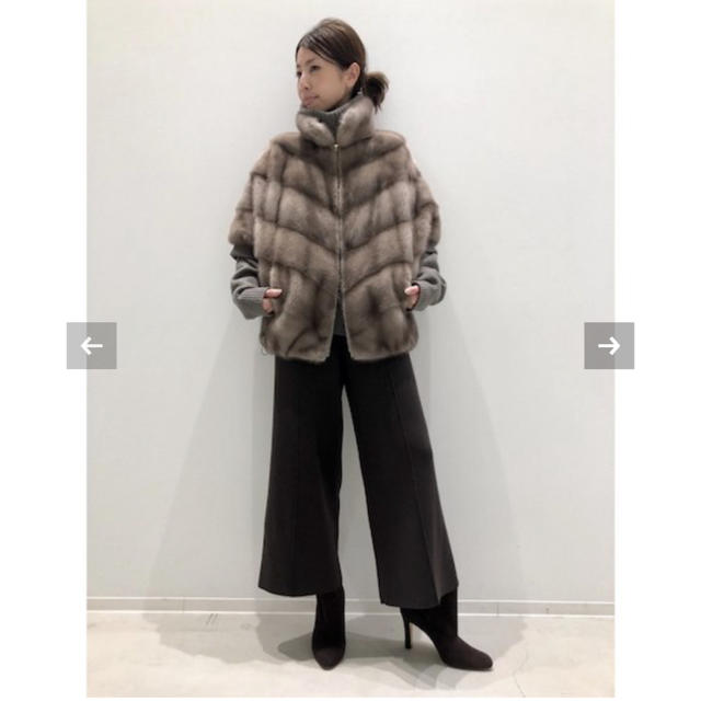 完売◆新品、タグ付きL'Appartement Knit Cropped パンツクロップドパンツ