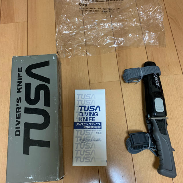 TUSA(ツサ)の【TUSA】ダイバーナイフ FK800 スポーツ/アウトドアのスポーツ/アウトドア その他(マリン/スイミング)の商品写真