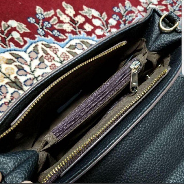 しまむら(シマムラ)の【新品】ハンドバッグ 2way ショルダーバッグ チャック付き レディースのバッグ(ショルダーバッグ)の商品写真
