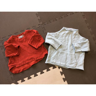 ボボチョース(bobo chose)のarkakamaパイルTと、韓国子供服2枚セット(Tシャツ/カットソー)