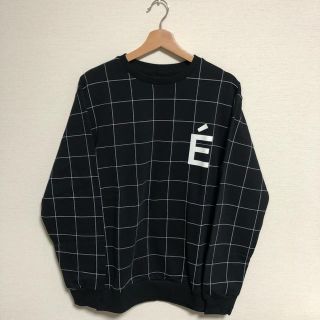 マルタンマルジェラ(Maison Martin Margiela)の[新品] Etudes Studio スウェット 黒 Mサイズ ウィンドウペン(スウェット)