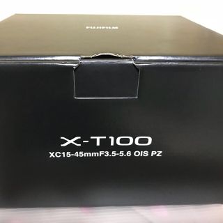 フジフイルム(富士フイルム)のFUJIFILM X-T100 レンズキット(ミラーレス一眼)