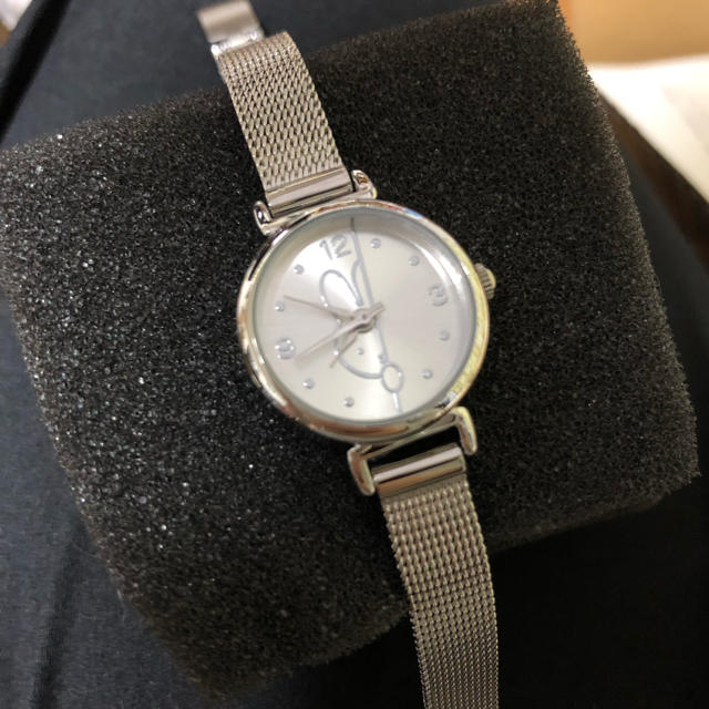 INDEX(インデックス)のミッフィー メタルメッシュ腕時計 ピンクゴールド index 品薄 miffy レディースのファッション小物(腕時計)の商品写真