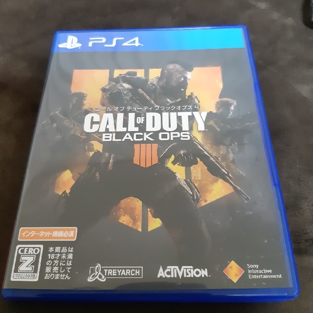 PlayStation4(プレイステーション4)のcod bo4 ps4ソフト エンタメ/ホビーのゲームソフト/ゲーム機本体(家庭用ゲームソフト)の商品写真