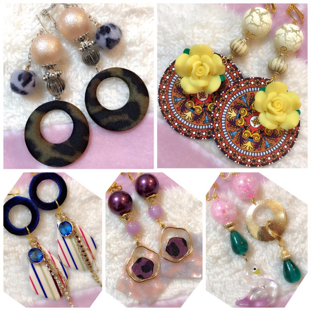 No.644 ミナペルホネン ハンドメイド バレッタ No.644 ミナペルホネン ハンドメイド バレッタ