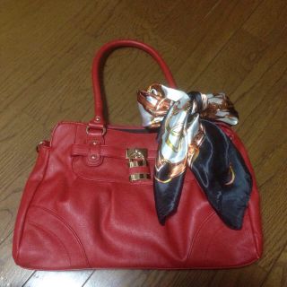 セシルマクビー(CECIL McBEE)のCECIL McBEE スカーフ付Bag(ハンドバッグ)