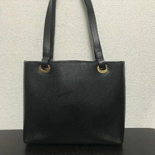 グッチ(Gucci)のグッチ　トートバッグ　レザー　黒 　(トートバッグ)