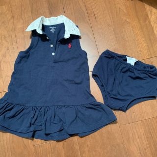 ポロラルフローレン(POLO RALPH LAUREN)のラルフローレン　ワンピース　80㎝　子供服(ワンピース)