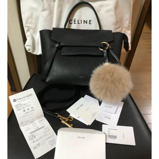 セリーヌ(celine)の☆nanan様 お取り置き☆セリーヌ ベルトバッグマイクロ (ショルダーバッグ)