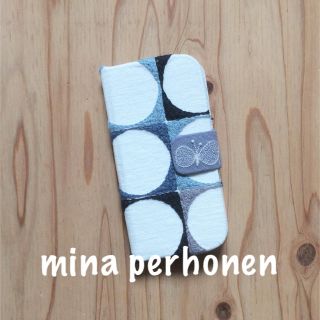 ミナペルホネン(mina perhonen)の【12】pallo♡ミナペルホネン♡iPhone6/6s.7.8手帳型ケース(iPhoneケース)