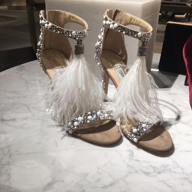 JIMMY CHOO(ジミーチュウ)のJimmy choo ウェデングシューズ ジミー・チュー レディースの靴/シューズ(サンダル)の商品写真