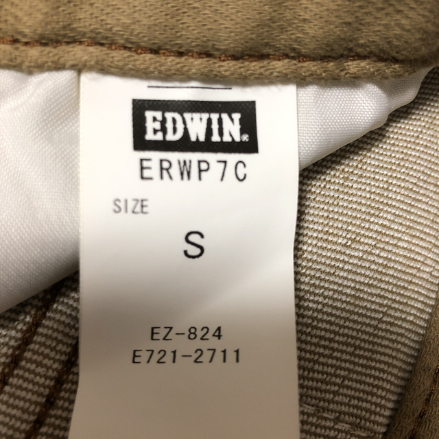 EDWIN(エドウィン)のSALE‼️EDWINジャージーズ    新品タグ付き ベージュ S メンズ メンズのパンツ(デニム/ジーンズ)の商品写真
