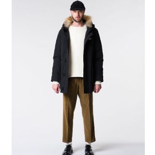 ダントン(DANTON)のDanton 18aw ウールタッサダウンジャケットロング　ネイビー(ダウンジャケット)