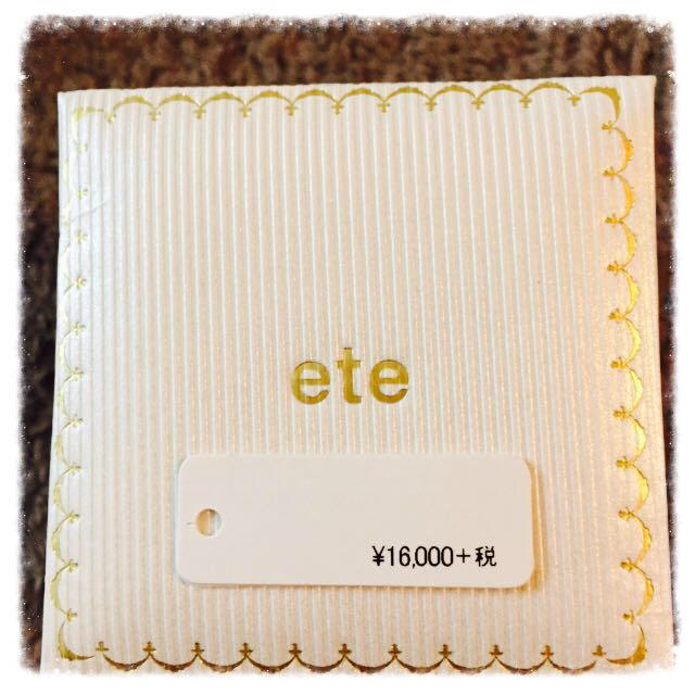 ete♡パールネックレス 3